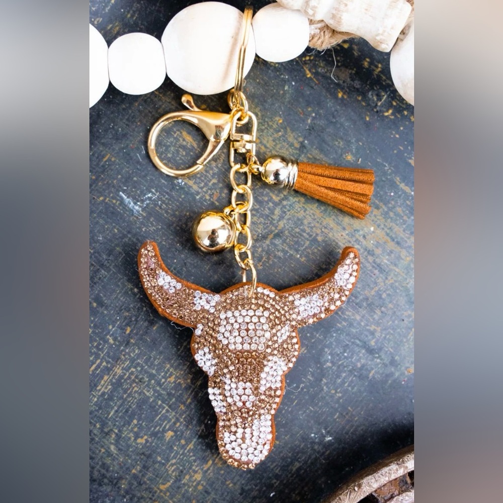 Steer Keychain